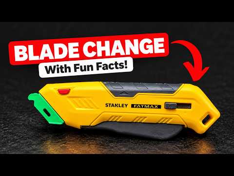 How to Change the Blade on the STANLEY FATMAX Auto Retracting Safety Knife