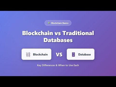 Blockchain vs Traditional Databases: Key Differences Explained for Beginners