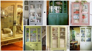 Stylish wood interior with deco paint Showcase design for livingroom decor/Modern wall cabnit design