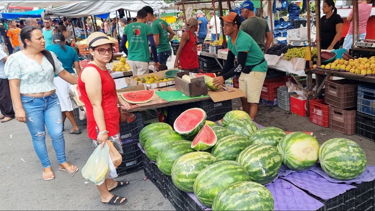 A FEIRA DE PANELAS-PE TEM TRIPA DE PORCO ASSADA E MUITA FARTURA!