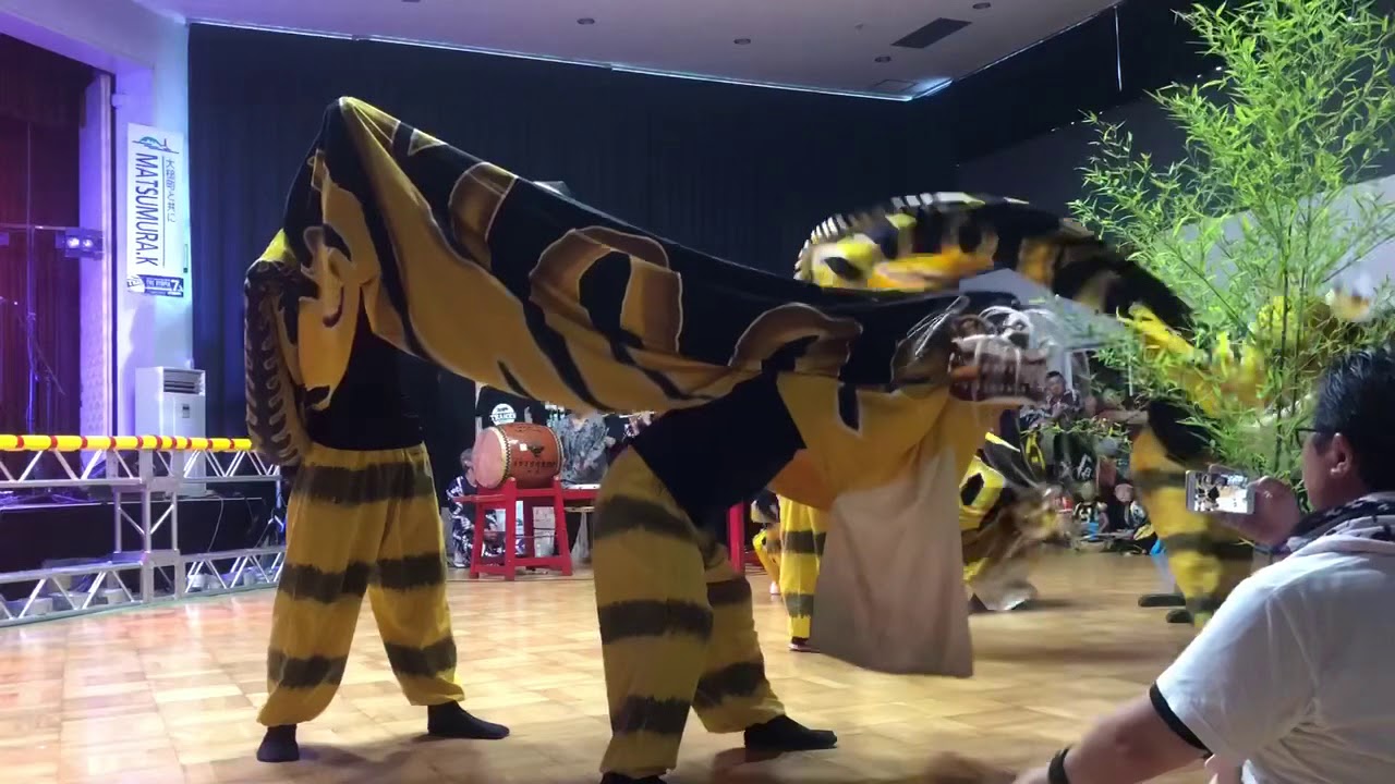 H30.8.5 大槌町ありフェス 吉里吉里虎舞