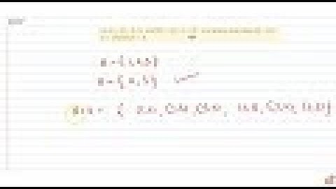 Let `A={1,2,3}`and `B={x : x in N ,x ` is prime less than 5}. Find `AxxBa n dBxxAdot`