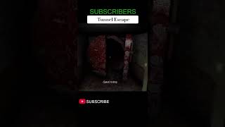 Tunnel Escape from Granny Game 👍 #trendingshorts #gaming #gameplay #shortvideos #grannygame #shorts