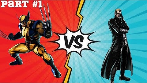 EXTREME FIGHTS CAPCOM VS MARVEL 3| WOLVERINE VS X23