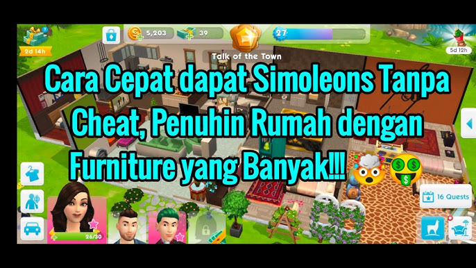 TUTORIAL - Cara Cepat Cheat The Sims Mobile Unlimited Money for