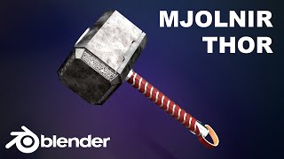 3D Modeling of Thor's Hammer Mjolnir in Blender