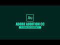 Tutorial audition cc  01 overview