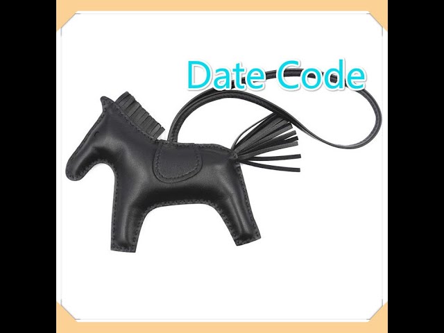 BRAND NEW Hermes Rodeo MM So Black horse accessory charm for any hermes  birkin, kelly, picotin, bolide bag