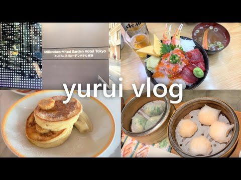 【vlog】東京都民が東銀座で2泊3日の旅行をしてきました｜GoToトラベル