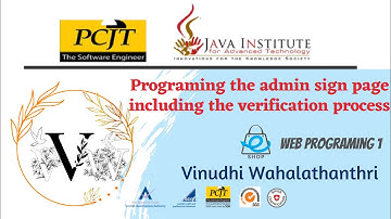 Web Project Task 40 | 1st Year | Java Institute | Vinudhi Wahalathanthri