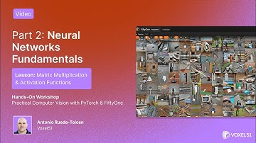Part 2: Neural Networks Fundamentals | Lesson: Matrix Multiplication and Activation Functions