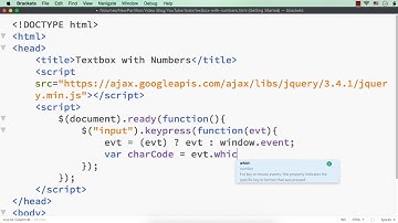 How to Ensure that Only Numbers are Being Entered inside a TextBox