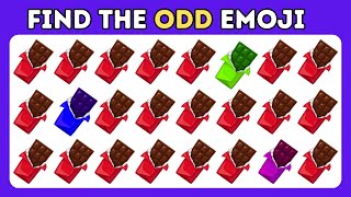 Find the Odd Emoji  Emoji Quiz Challenge