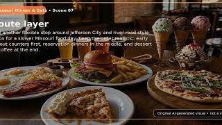 Jefferson City River-Road Food Plan Ice Cream Burgers Pub Plates and Pie