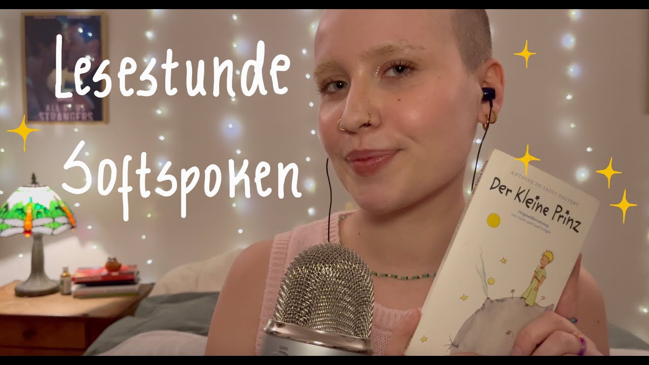 ASMR | Lesestunde – der kleine Prinz 🫅🏼 (Softspoken) 