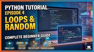 Episode 4 - Loops (while, for, nested loops) + Random