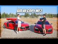 Confronting my Identical Twin R8...