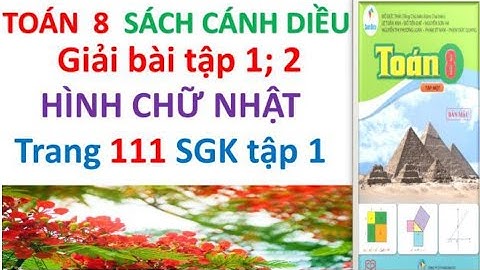 Giải toán lớp 8 tập 2 hình học trang 111