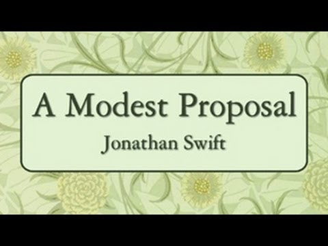 Vídeo: O que Jonathan Swift está satirizando em uma proposta modesta?
