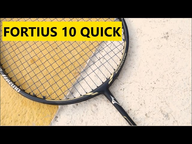ラケット Mizuno FORTIUS 10 QUICK Special Edition Mizuno Fortius 10 Quick - YouTube