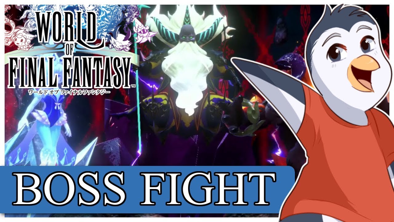 World of Final Fantasy Maxima - Boss Fight - Ramuh (Nintendo