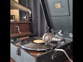 ペギー 葉山 ♪月下の教会♪ 1954年 78rpm record. HMV Model No 102 Gramophone