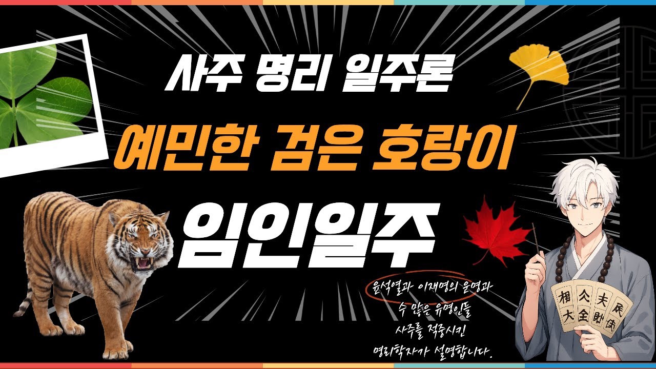 사주 공부에 도움이 될 일주론 임인일주