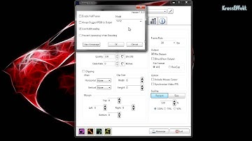 DXtory mit Lagarith Lossless Codec Tutorial[FullHD/German] KrassEffekt