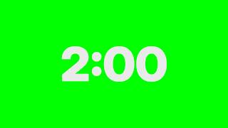 Free 2 Minute Green Screen Countdown Timer