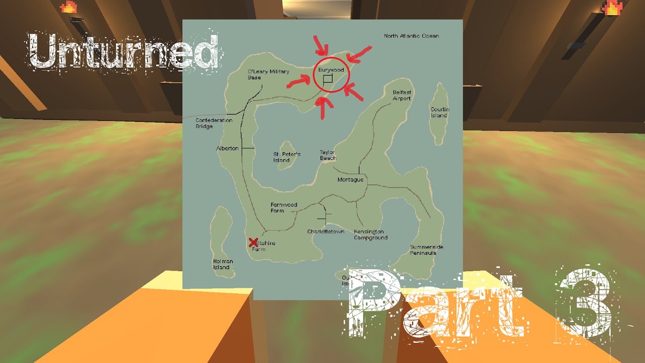Unturned как поставить замок на дверь