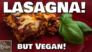 Lasagna Bolognese but VEGAN - Easy Recipe with Lentils