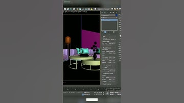 Setting up depth of field by using V-Ray physical camera #shorts #depthoffield