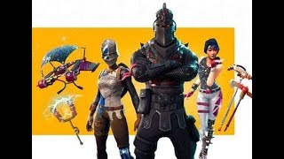 Victoria Con La Skin De Caballero Oscuro Fortnite