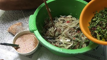 Món ăn vượt hơn 300 cây cây số về miền tây “ GỎI CÁ TRÍCH”(mtsb) #15