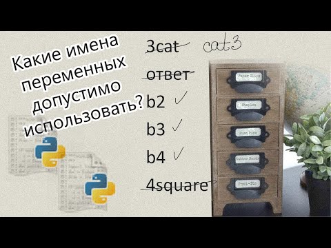 Переменные в питоне