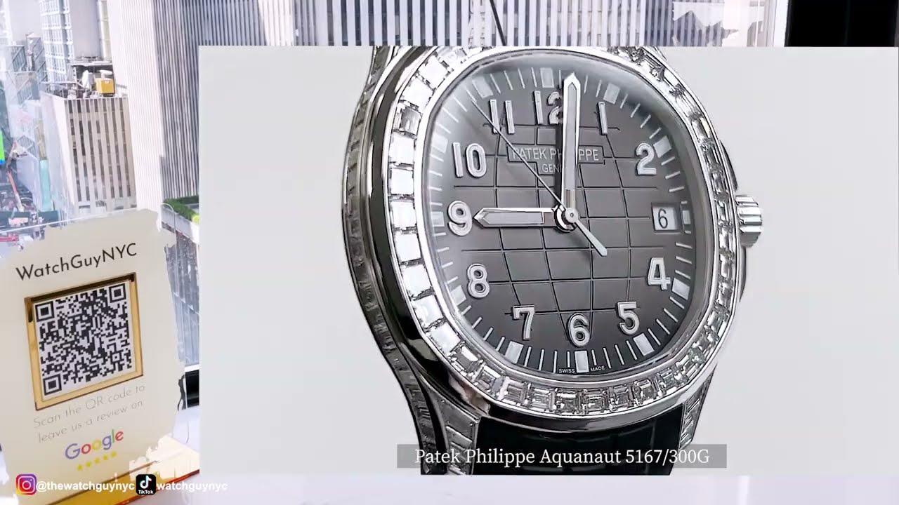 Patek Philippe Nautilus 5740 White Gold stunner!! #luxurywatch  #patekphilippe #rolex 