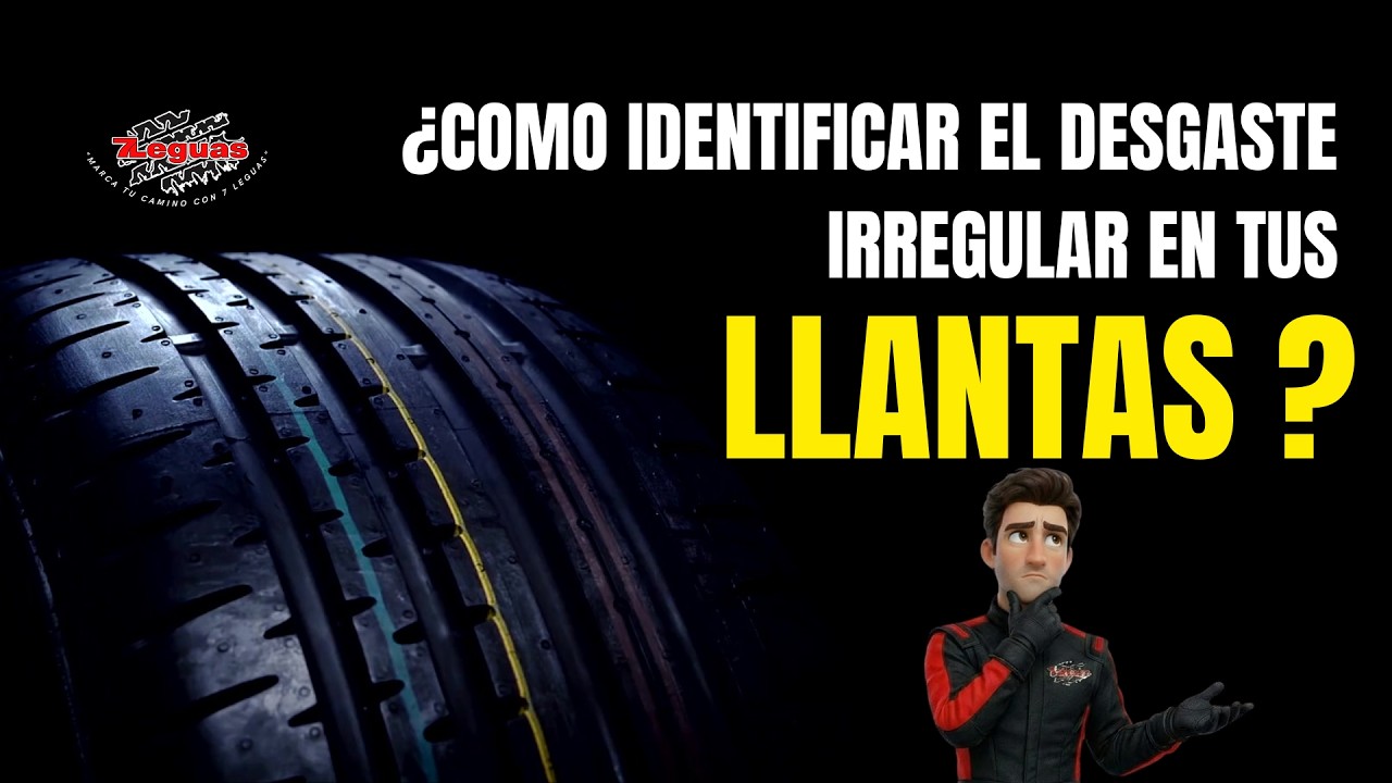 IDENTIFICA EL DESGASTE DE TUS LLANTAS - YouTube