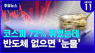올들어 코스피 72% 뛰었는데 내 계좌는 마이너스? [NEWS 11]