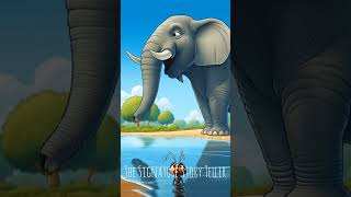 Story Of Elephant and Ant#shorts #trending #viralvideo #junglebook #fun #moralstories