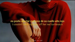 she was the girl in red // girl in red | español / inglés