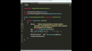 Laravel 11 - Google Translate #shorts  #laravel #laravel11 #shortvideo