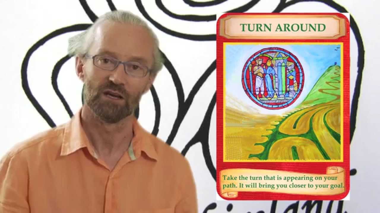 'Turn Around' Card - Labyrinth Wisdom Cards - Tony Christie - YouTube