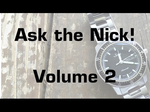 Ask the Nick : On Glasses, High End Productions, Cold Steel, and Knifemakers