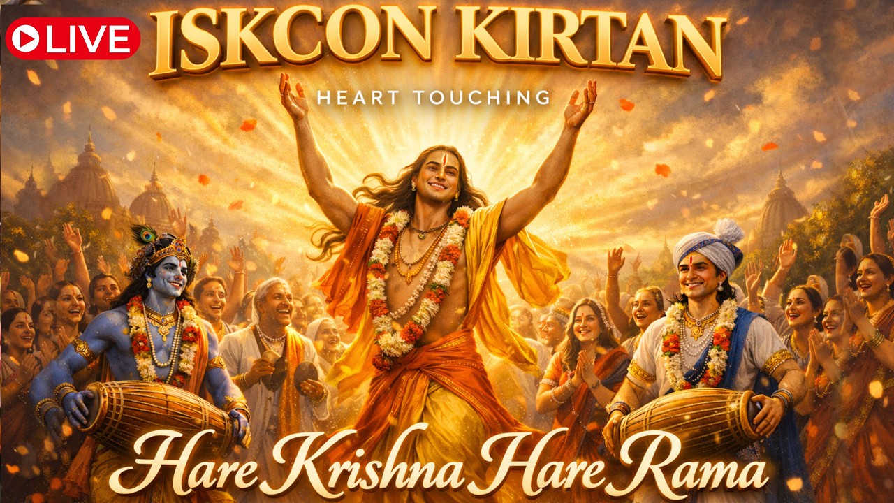 Iskcon Kirtan Soulful Chant | Hare Krishna, Hare Ram | Peaceful Mahamantra for Peace & Devotion