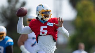 Week 2 of chargers 2020 training camp ...