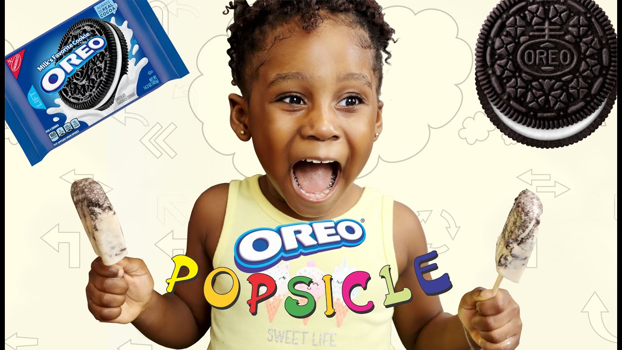 DIY kid size Oreo Popsicle.