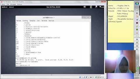 Perintah dasar LINUX Debian yang berhubungan dengan informasi system