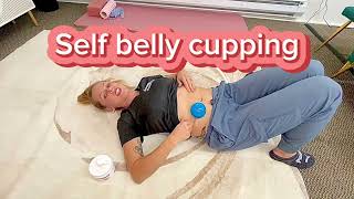 Self-Belly Cupping for Vagus Nerve Activation
