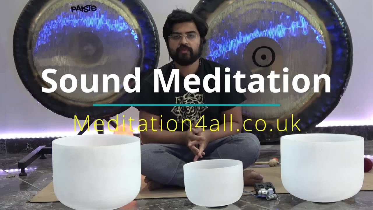 Sound Meditation Stream | Gong Bath | Crystal Singing Bowls, Gongs ...