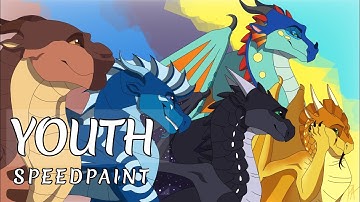 Youth Wings of Fire Map (Thumbnail contest entry) [SPEEDPAINT]